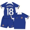 Original Trikotsatz Chelsea Nkunku 18 Heimtrikot 2023-24 Für Kinder